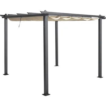 Zahradní stan Zahradní pavilon / pergola Pescara 3x3x2.35m béžová