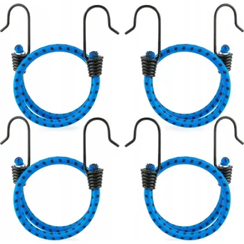 autokoberec Gumové expandéry s háčky, pružné transportní lanko, délka 40 cm / 4 ks