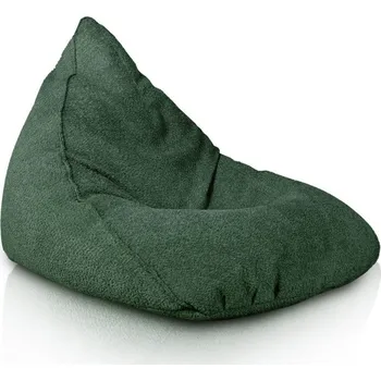 Sedací pytel Sedací pytel Bermudy tmavě zelený bouclé