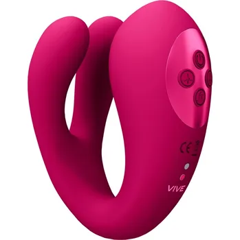Vibrátor VIVE Yoko Triple Action Vibrator Dual vibrátor na klitoris a G-bod