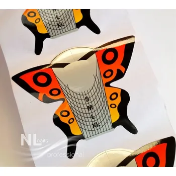 Umělé nehty NL nails professional ŠABLONY - MOTÝL Varianta: 20ks