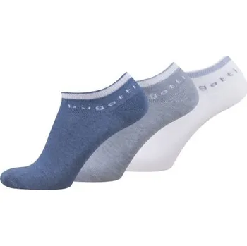 Pánské ponožky Bugatti 3 PACK - ponožky 6138-520 43-46 + 2 měsíce na vrácení zboží