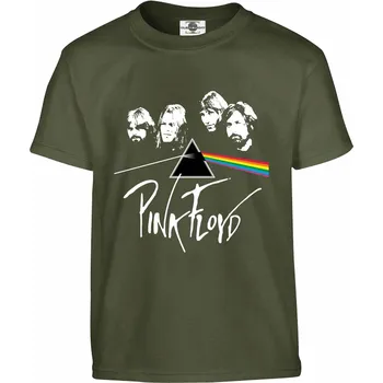 Pánské oblečení Tričko Pink Floyd Druh: Dětské, Barva: Khaki, Velikost: 146-L