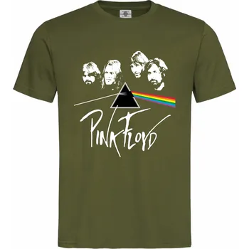 Pánské oblečení Tričko Pink Floyd Druh: Pánské, Barva: Khaki, Velikost: M