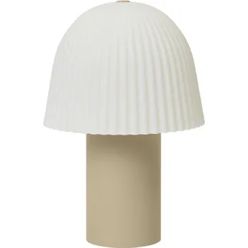 Lampička Přenosná lampa Frill "Cashmere / White" ferm LIVING