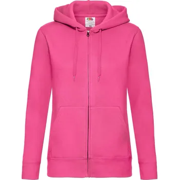 Dámská mikina Fruties Dámská mikina na zip Shegan fuschiová XXL