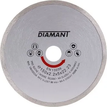 Brusný kotouč Kotouč plný Diamant – 44-150 mm