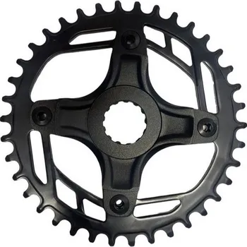 Převodník na kolo PROWHEEL Převodník 38z, ocelový s unašečem, 104mm pro E-biky