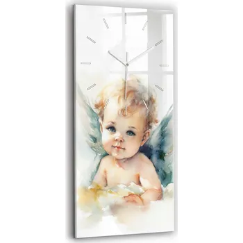 Hodiny Nástěnné hodiny SacroArte bílé 30 cm