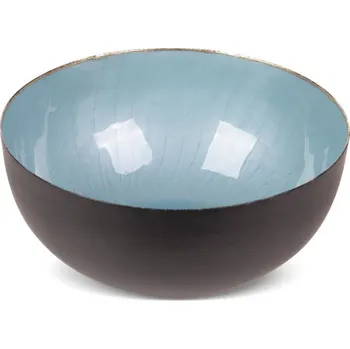 Dekorativní miska DORA 01 černá / tyrkysová