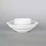 Thun 1794 BERNADOTTE kompotová souprava bílá 7 dílná