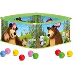BINO Hrací bazének 75 x 75 x 30 cm + 50…