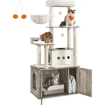 Škrábadlo pro kočky se skříňkou PCT169K02