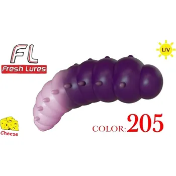 Umělá nástraha FreshLures Gumová nástraha Fresh Lures Mokhnatka 1.2" #205 UV (8ks)
