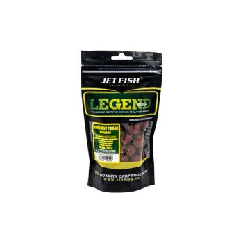 Boilies JetFish Jet Fish Legend Range boilie KOŘENĚNÝ TUŇÁK BROSKEV 20mm 250g