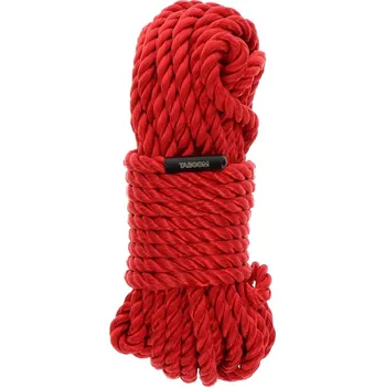 Taboom Bondage Rope 10m 7mm red bondážní lano