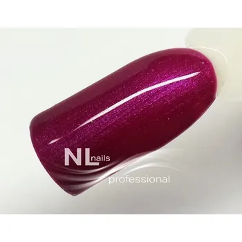 NL nails professional UV, LED perleťový barevný gel PEARL PURPLE MAGENTA 5ml