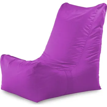 Sedací pytel Moderní křeslo DISTINTO fialové (OUTDOOR)