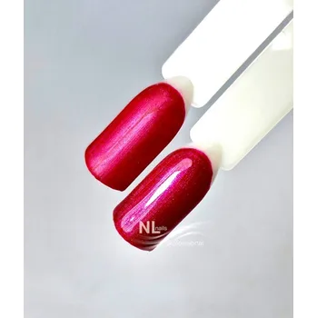 NL nails professional UV, LED metalický barevný gel METALLIC SHOCKING PINK 5ml