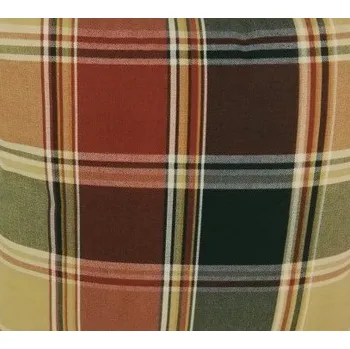 Látka - běžný metr hnědozelená kostka