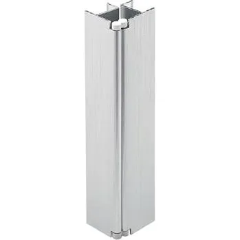 Nábytkové kování VOLPATO rohová spojka Jolly 100 mm hliník nerez efekt