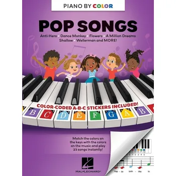 MS Piano-by-Color - Pop Songs + prodloužená záruka 3 roky