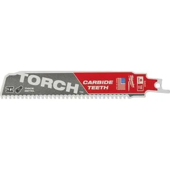 Pilový kotouč Milwaukee 48475251 Pilový plátek na kov TCT TORCH 150 x 10 mm Heavy Duty TORCH™ demoliční plátek s tvrdokovovými zuby (1 ks)