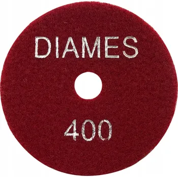 Brusný kotouč Lešticí kotouč na suchý zip FI 100 #400 pro mokré leštění žuly