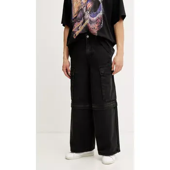 Pánské kalhoty Bavlněné kalhoty adidas Originals CARGO PANTS, 32, černá, 99X