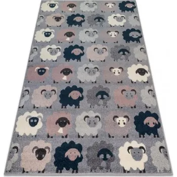 Koberec Koberec HEOS 78468 šedý / nebeský OVCE