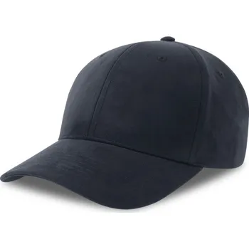 Pracovní přilba Atlantis Headwear Kšiltovka Fam-S, semišového vzhledu, 6 panelová COT33027100399-navy Navy UNI