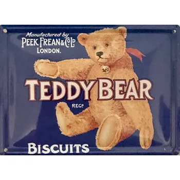 Plechová cedule Plechová cedulka Teddy Bear
