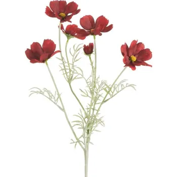 umělá květina Umělý květ NATU 442 červený (6 ks)