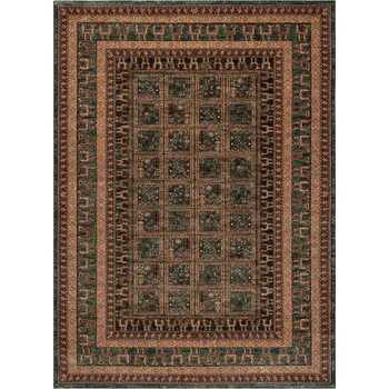 Koberec Koberec KASHQAI 4349 400 zelený, orientální / rám