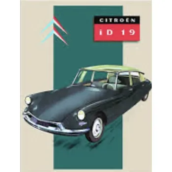 Plechová cedule Plechová cedule Citroen ID 19