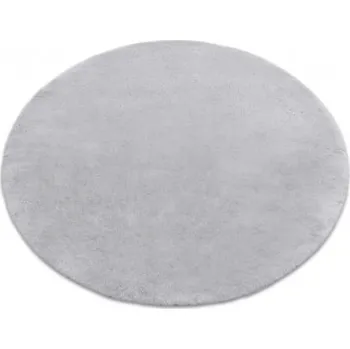 Koberec Koberec TEDDY kruh Shaggy šedý protiskluzový