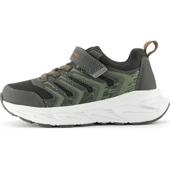 Dětská treková obuv Dětská outdoorová obuv ALPINE PRO MICO 35 Khaki, Bílá