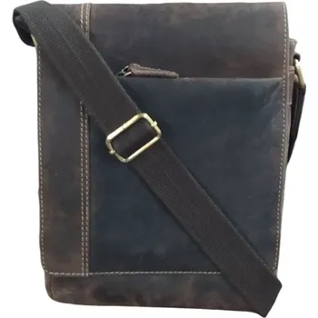 HGL kožená pánská crossbody hnědá 6025 brown