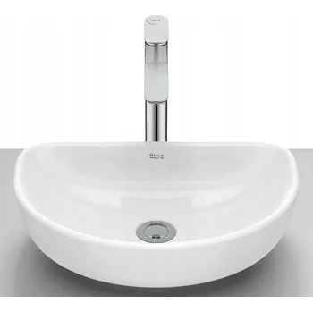 Umyvadlo Umyvadlo na desku půlkruhové Roca Optica 45 cm bílé