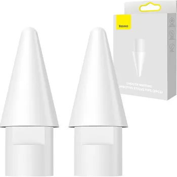 Baseus Hladký psací kapacitní stylus, Apple Pencil 1&2 (2 ks)