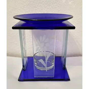 Aroma lampa Skleněná aromalampa Blue