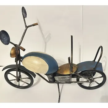 Stojan na víno Kovový stojan na láhev Motorka