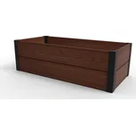 KETER Zahradní ochranný záhonový rám Maple Trough hnědý
