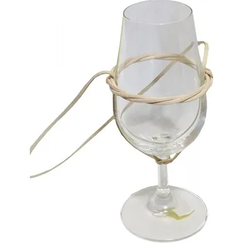 Sklenice Sklenice OIV s pletenou nosičkou