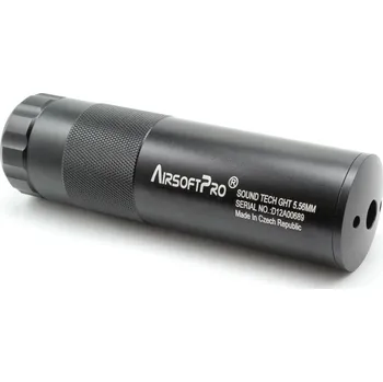 Sportovní střelba AirsoftPro Tlumič A.E.I. 140 x 40mm