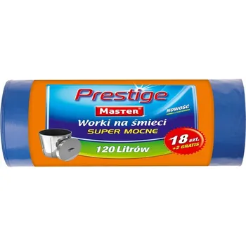 Pytle na odpadky Univerzální pytle na odpad Master PRESTIGE 120 l, 20 ks