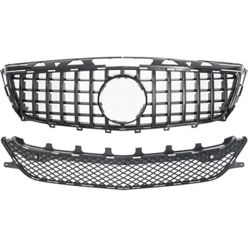 Kapota PROTEC Přední maska Mercedes W218 CLS 2011-2014 černá lesklá