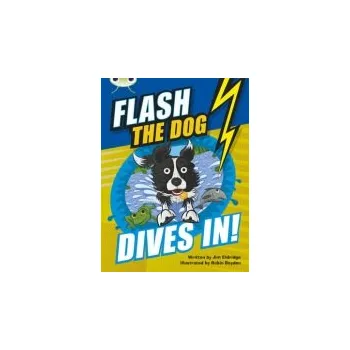 Cizí jazyk Bug Club Independent Fiction Year 3 Brown B Flash the Dog Dives In! - Eldridge, Jim