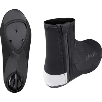 Cyklistické návleky Návleky treter FORCE SPRING softshell ROAD, černé Velikost: XL