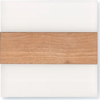 Nástěnné svítidlo SCHODIŠŤOVÉ LED SVÍTIDLO 2W BÍLÁ/DUB 6000K